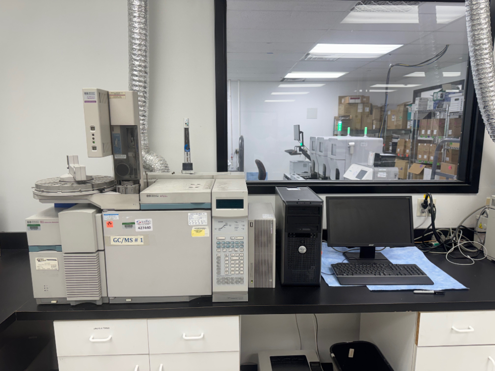 Image of Hewlett Packard HP 6890 Series GC/MS System